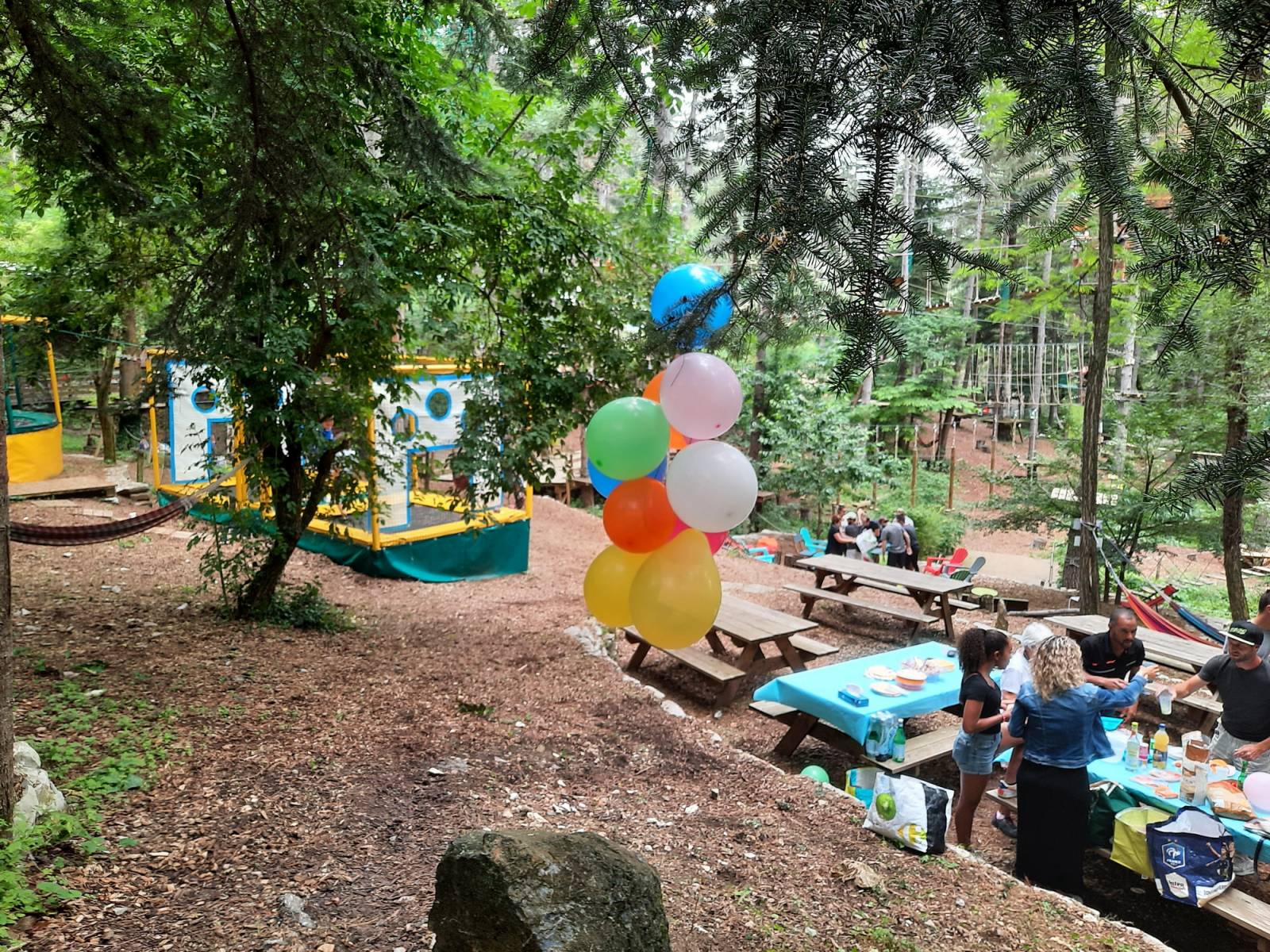 endroit pour fêter un anniversaire à plusieurs avec des enfants et es adultes proche de Nimes