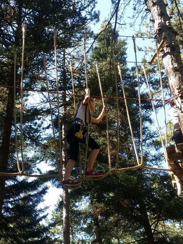 parc accrobranche et de jeux près de Sommières