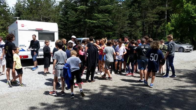 sortie sportives en pleine air pour clubs et associations dans le Gard vers Anduze