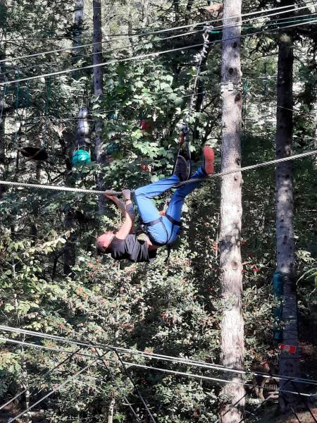 organiser une sortie de team building dans un parc accrobranche proche de Montpellier dans le Gard