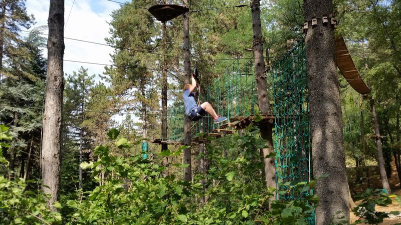 sortie sportive entre étudiants dans un centre de loisirs et de jeux