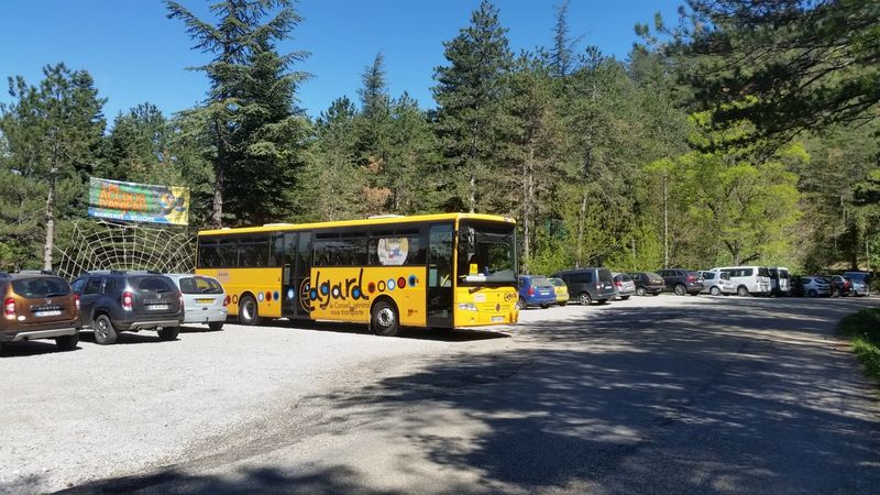 sortie sportive pour un club de sport avec des jeunes en plein air vers Anduze