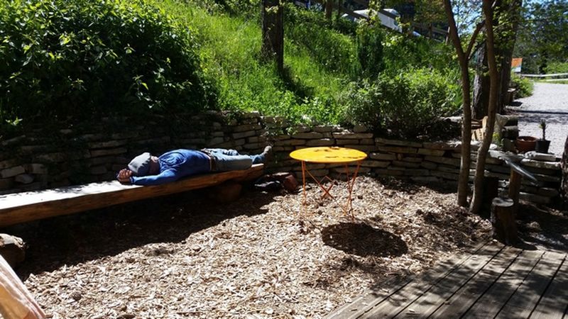 Parc de loisirs en famille