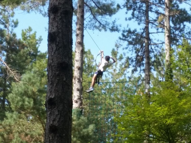 tyrolienne géante vers Montpellier