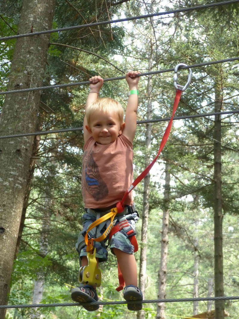 occupations en extérieur pour les tout petits dans un parc de loisirs proche de Montpellier
