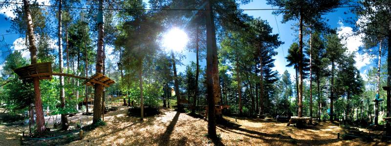 parc accrobranche pour faire une sortie en famille dans l'Hérault vers Montpellier