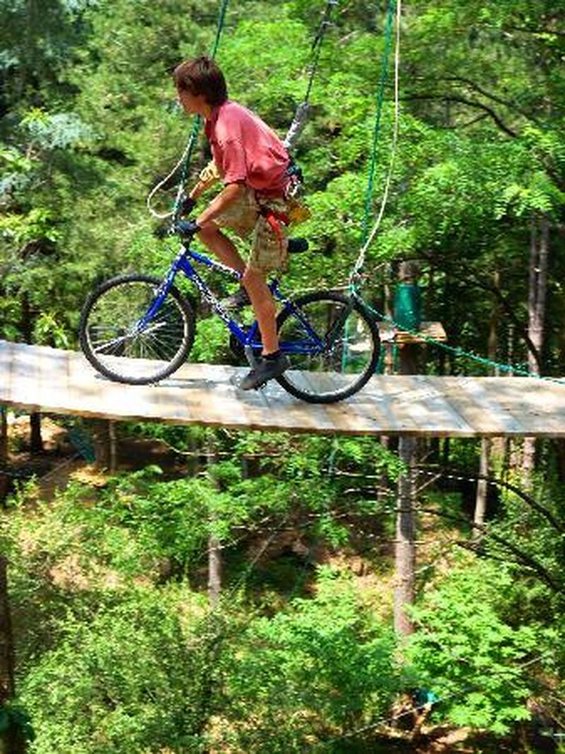 Les Accros d'Anjeau dans les Cévennes, dans le Gard