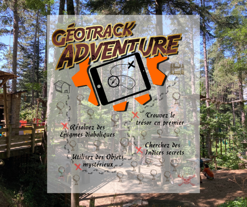 L'escape game au parc accrobranche les Accros d'Anjeau se joue sur tablette