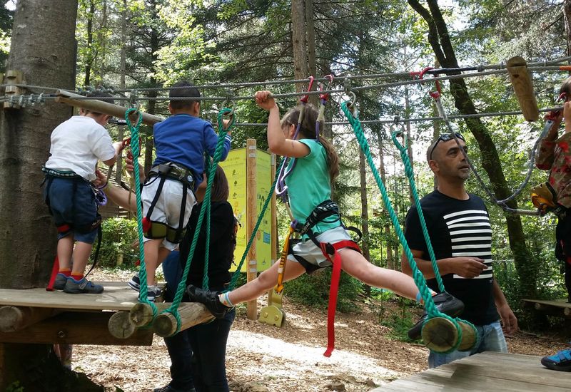 parc avec des jeux pour fêter un anniversaire à Nimes