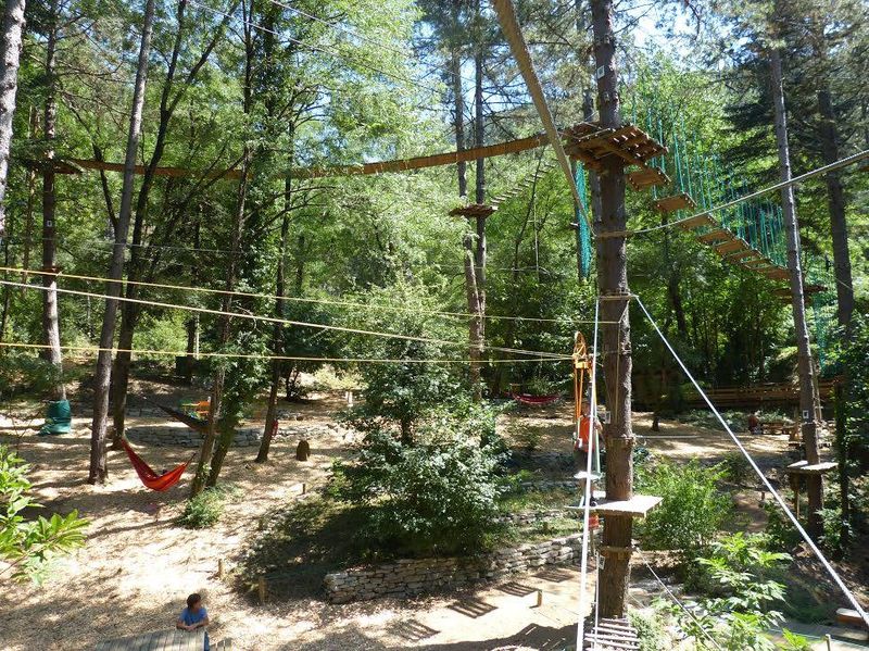 jeux en hauteur dans les Cévennes