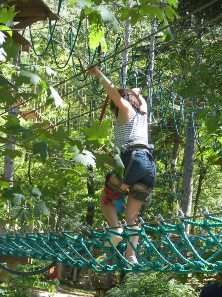 parc de loisirs familial avec des jeux sportifs dans le Gard vers Nimes